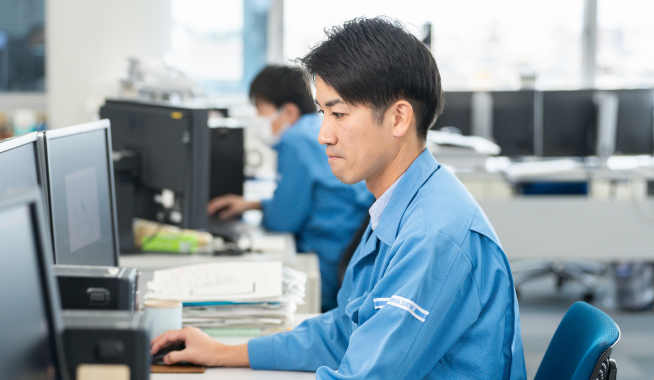 裁断機の機械制御開発